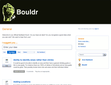 Tablet Screenshot of feedback.bouldr.net